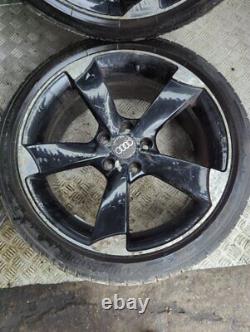 Audi A4 B8 S Line Saloon 4 Door 2007-2015 18 INCH ROTOR STYLE Alloy Wheels Set