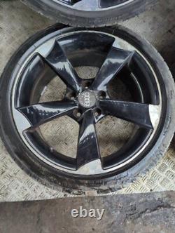 Audi A4 B8 S Line Saloon 4 Door 2007-2015 18 INCH ROTOR STYLE Alloy Wheels Set