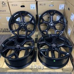 Audi A4 B9 Allroad x4 19 RS6 RS7 Style Alloy Wheels 5x112 8.5J Et35 Matt Black