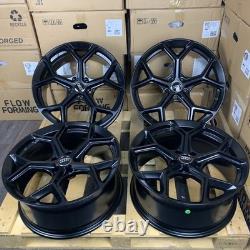 Audi A4 B9 Allroad x4 19 RS6 RS7 Style Alloy Wheels 5x112 8.5J Et35 Matt Black