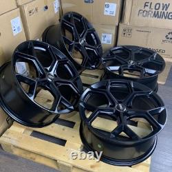 Audi A4 B9 Allroad x4 19 RS6 RS7 Style Alloy Wheels 5x112 8.5J Et35 Matt Black