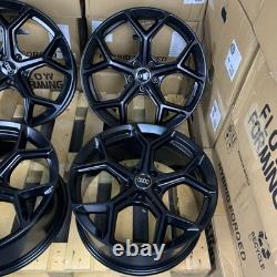 Audi A4 B9 Allroad x4 19 RS6 RS7 Style Alloy Wheels 5x112 8.5J Et35 Matt Black