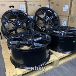 Audi A4 B9 Allroad x4 19 RS6 RS7 Style Alloy Wheels 5x112 8.5J Et35 Matt Black