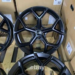 Audi A4 B9 Allroad x4 19 RS6 RS7 Style Alloy Wheels 5x112 8.5J Et35 Matt Black
