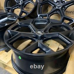 Audi A4 B9 Allroad x4 19 RS6 RS7 Style Alloy Wheels 5x112 8.5J Et35 Matt Black