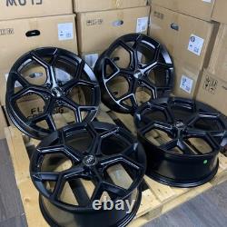 Audi A4 B9 Allroad x4 19 RS6 RS7 Style Alloy Wheels 5x112 8.5J Et35 Matt Black