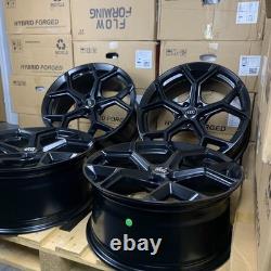 Audi A4 B9 Allroad x4 19 RS6 RS7 Style Alloy Wheels 5x112 8.5J Et35 Matt Black
