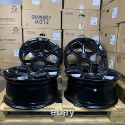 Audi A4 B9 Allroad x4 19 RS6 RS7 Style Alloy Wheels 5x112 8.5J Et35 Matt Black