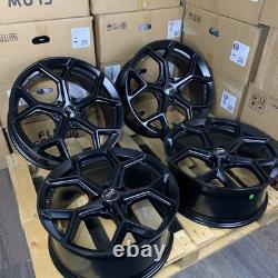 Audi A4 B9 Allroad x4 19 RS6 RS7 Style Alloy Wheels 5x112 8.5J Et35 Matt Black