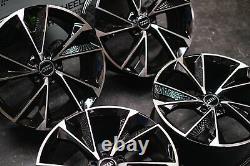 Audi A5 19'' inch Alloy Wheels & Tyres New Diamond Cut'RS7 Style X4