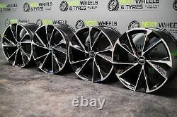 Audi A5 19'' inch Alloy Wheels & Tyres New Diamond Cut'RS7 Style X4