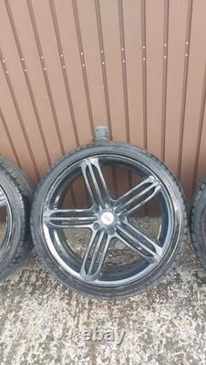 Audi Q7 22 Rotor Style Alloy Wheels & Tyres 285 / 35 R22