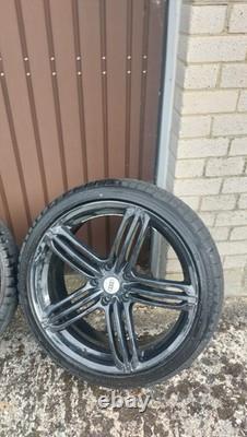 Audi Q7 22 Rotor Style Alloy Wheels & Tyres 285 / 35 R22
