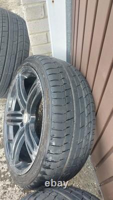 Audi Q7 22 Rotor Style Alloy Wheels & Tyres 285 / 35 R22