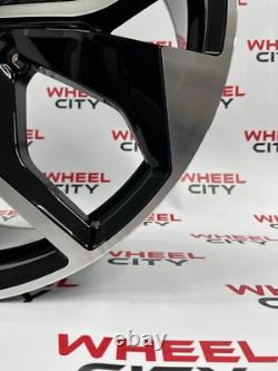 Audi Q7/Q8/A7/A8 22 Inch Style Alloy Wheels Gloss Black Machined Face