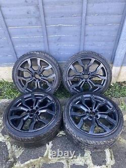 Audi R8 Style Alloy Wheels 18 Volkswagen Golf A3 Caddy Leon & With Good Tyres