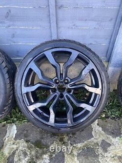 Audi R8 Style Alloy Wheels 18 Volkswagen Golf A3 Caddy Leon & With Good Tyres