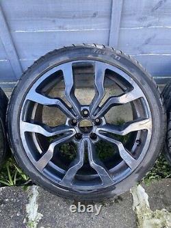 Audi R8 Style Alloy Wheels 18 Volkswagen Golf A3 Caddy Leon & With Good Tyres