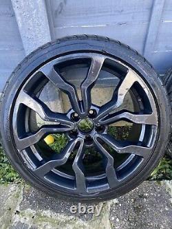 Audi R8 Style Alloy Wheels 18 Volkswagen Golf A3 Caddy Leon & With Good Tyres