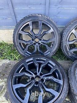 Audi R8 Style Alloy Wheels 18 Volkswagen Golf A3 Caddy Leon & With Good Tyres