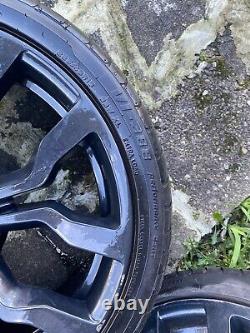 Audi R8 Style Alloy Wheels 18 Volkswagen Golf A3 Caddy Leon & With Good Tyres