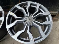 Audi R8 Style Fits A4 18 Alloy Wheels Set 5 Studs Size 18x8.0j