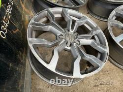 Audi R8 Style Fits A4 18 Alloy Wheels Set 5 Studs Size 18x8.0j