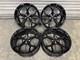 Audi Rs6 Rs7 Style 19 Alloy Wheels 5x112 Gloss Black