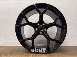 Audi RS6 RS7 Style 19 Alloy Wheels 5x112 Gloss Black