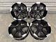Audi Rotor Rs3 Style 19 Alloy Wheels 5x112 Gloss Black Polished Tips