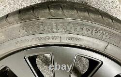 Audi Rs Style 17 Multifit Alloy Wheels & Good Tyres Satin Black Colour 205/50/17