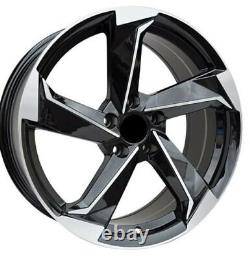 Audi TT Rotor 20 Diamond Turned Style Alloy Wheels a4 a6 TTS passat skoda