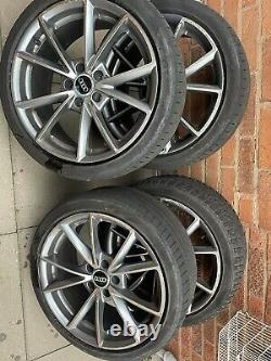 Audi V Spoke 18 Alloy Wheels RS4 Style