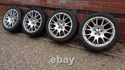 BBS CH Style 18 Alloy Wheels 5x100 Volkswagen Golf Polo Fabia Ibiza