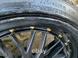BBS LM Style Reps 18 Inch Alloy Wheels 5x100 ET 32 8J & 9J Audi TT A3 VW Golf