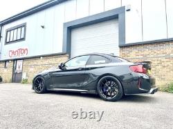 BLACK 19 CS STYLE ALLOY WHEELS BMW E90 E92 E93 3 SERIES 335i 763 330i 335d 763M