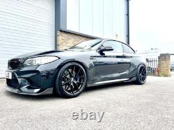 BLACK 19 CS STYLE ALLOY WHEELS BMW E90 E92 E93 3 SERIES 335i 763 330i 335d 763M
