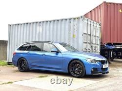 BLACK 19 CS STYLE ALLOY WHEELS BMW E90 E92 E93 3 SERIES 335i 763 330i 335d 763M