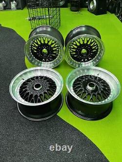 BLANK PCD 17x9J BBS Style Lattice Alloy Wheels BRAND NEW