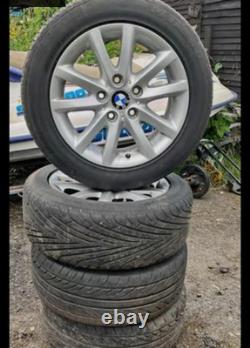 BMW 16 Alloy Wheels Style 45 with Good Tyres set of 4