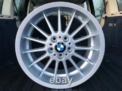 BMW 18 Style 32 Alloy Wheels 8J 9J Staggered Set E38 E24 E32 E31 E34 E60 E65