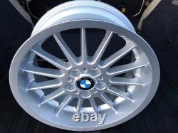 BMW 18 Style 32 Alloy Wheels 8J 9J Staggered Set E38 E24 E32 E31 E34 E60 E65