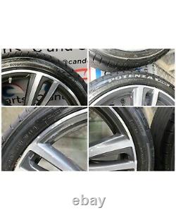 BMW 19 alloy wheels style 442M set of wheels diamond cut 8J Potenza tyres 19/4