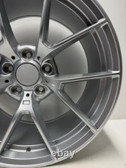 BMW 1 2 Series 19 763M CS Style Alloy Wheel Set Gloss Silver 5x120 F20 F22
