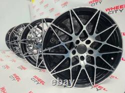 BMW 1 Series 18 inch 666M Style Black Polished Alloy Wheels 5x120 F20, F21
