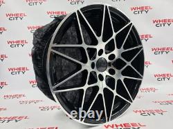 BMW 1 Series 18 inch 666M Style Black Polished Alloy Wheels 5x120 F20, F21
