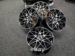 BMW 1 Series 18 inch 666M Style Black Polished Alloy Wheels 5x120 F20, F21