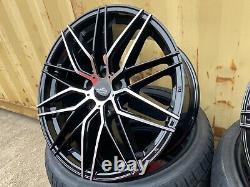 BMW 3 4 5 6 Series 20 inch New Style Alloy Wheels & Tyres CONCAVE