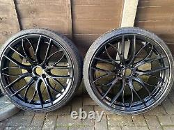 BMW 3 4 M Performance 405M Style Alloy Wheels with Tyres 20 F21 F22 F30