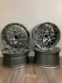 BMW 3 Series F30 F31 x4 19 666M Style Alloy Wheels 5x120 8.5/9.5J Gunmetal